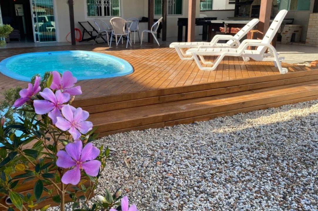 Casa De Praia Top! Beto Carrero, 500M Do Parque, Com Piscina E Sinuca, 1 Suite E 2 Quartos, 3Bwc, A 300M Da Praia, Churrasqueira E Estacionamento Privado Penha  Extérieur photo